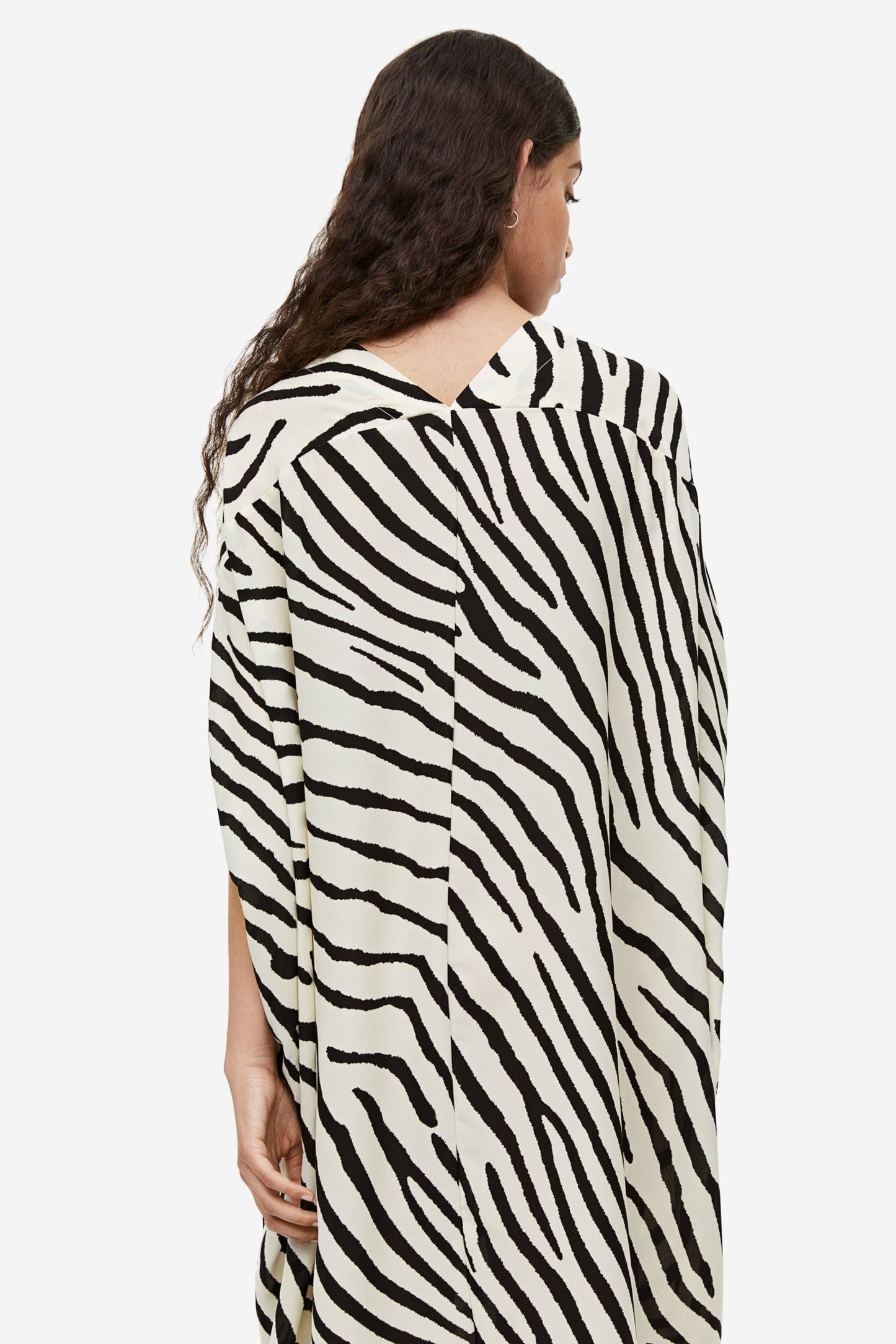 Wild Stripe | Zebra Print Shirt Dress