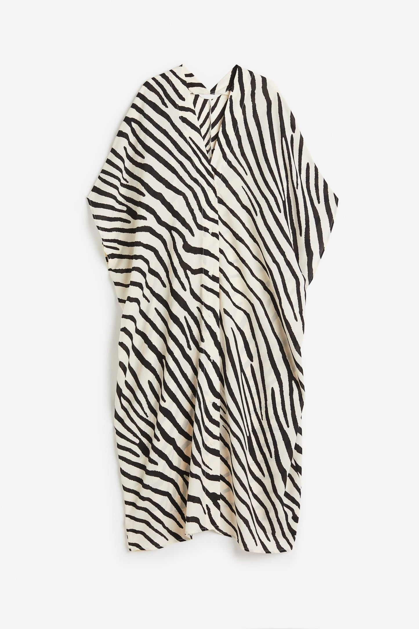 Wild Stripe | Zebra Print Shirt Dress