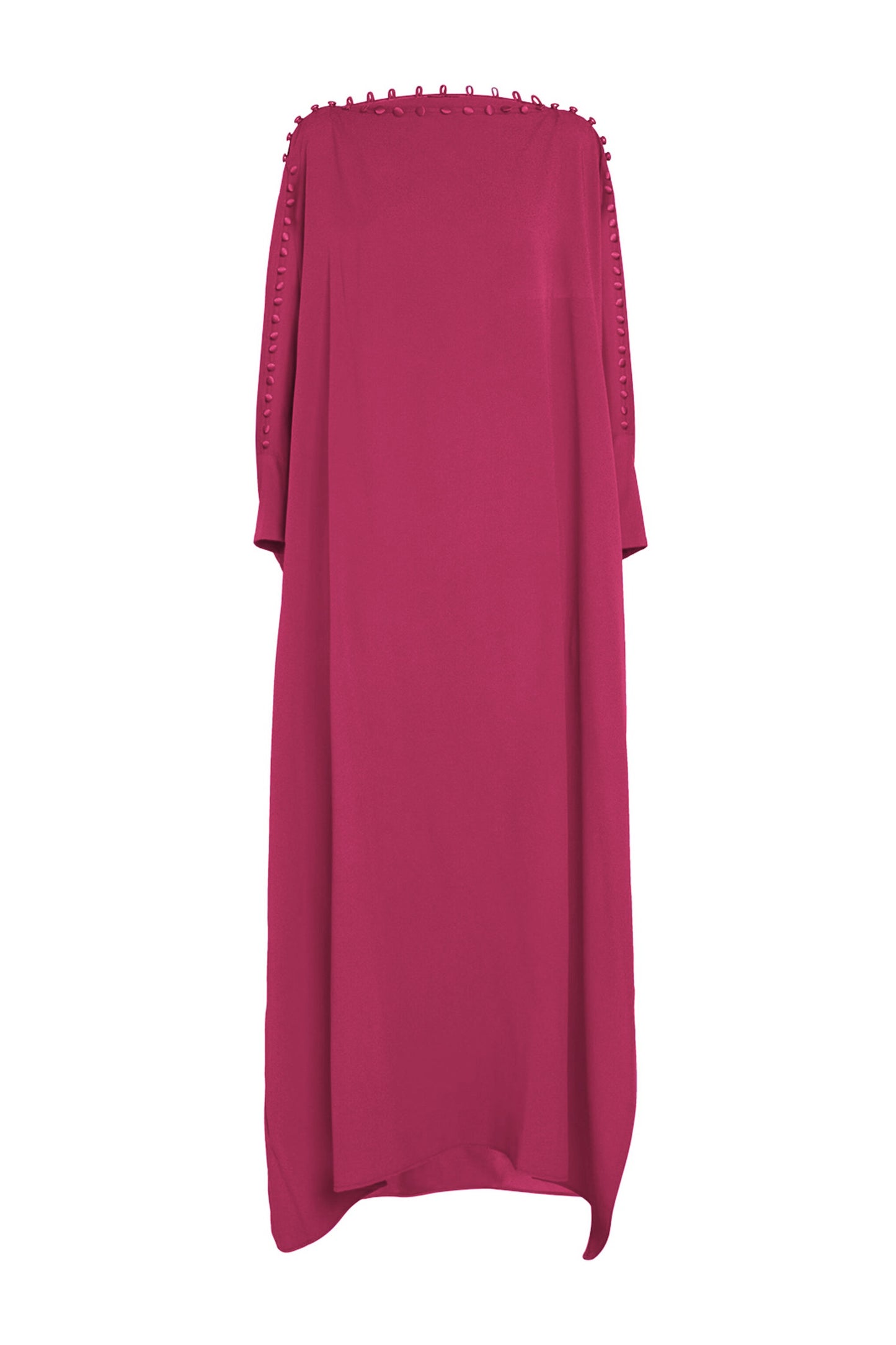 Serene Silhouette | Magenta Kaftan