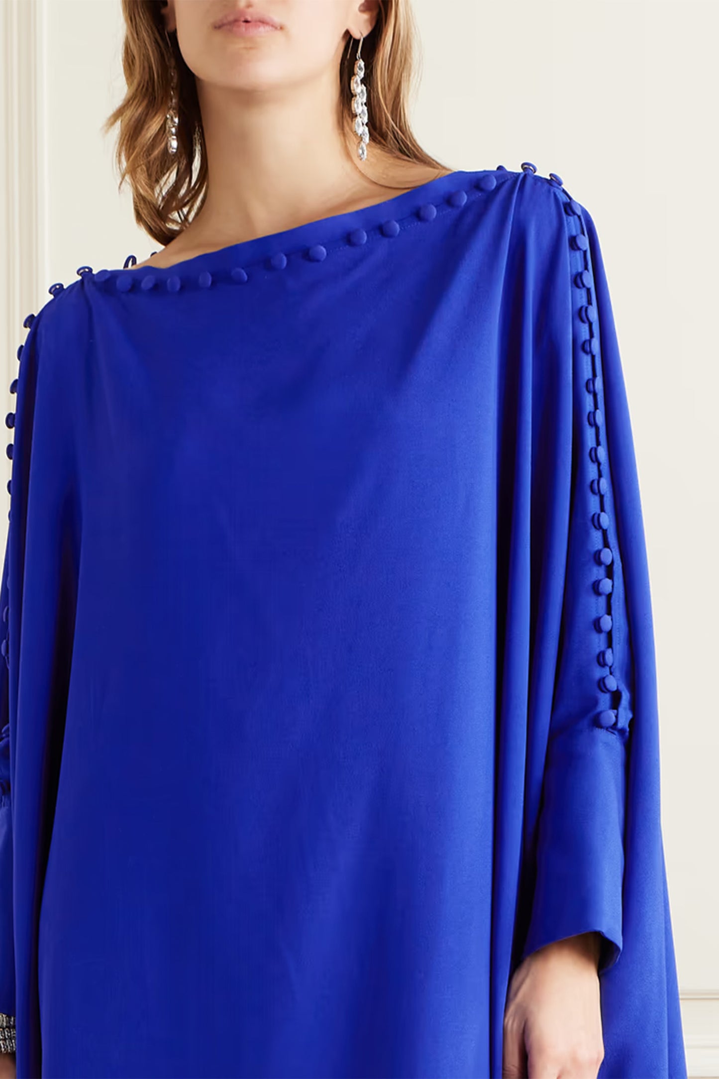 Serene Silhouette | Blue Kaftan